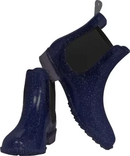 Buty do jazdy konnej - Waldhausen Sztyblety gumowe SPARKLE - night blue - grafika 1