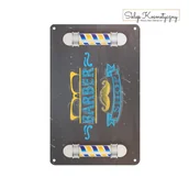 Wyposażenie studia tatuażu - Tablica ozdobna barber B044 - miniaturka - grafika 1