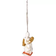 Ozdoby bożonarodzeniowe - Villeroy & Boch Christmas Angels Zawieszka anioł z harmonią wysokość: 10,6 cm 14-8647-6858 - miniaturka - grafika 1