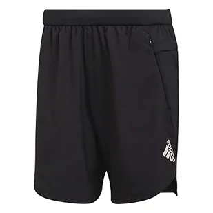 adidas Męskie szorty M D4S, czarne, L 9" - Spodenki damskie - miniaturka - grafika 1
