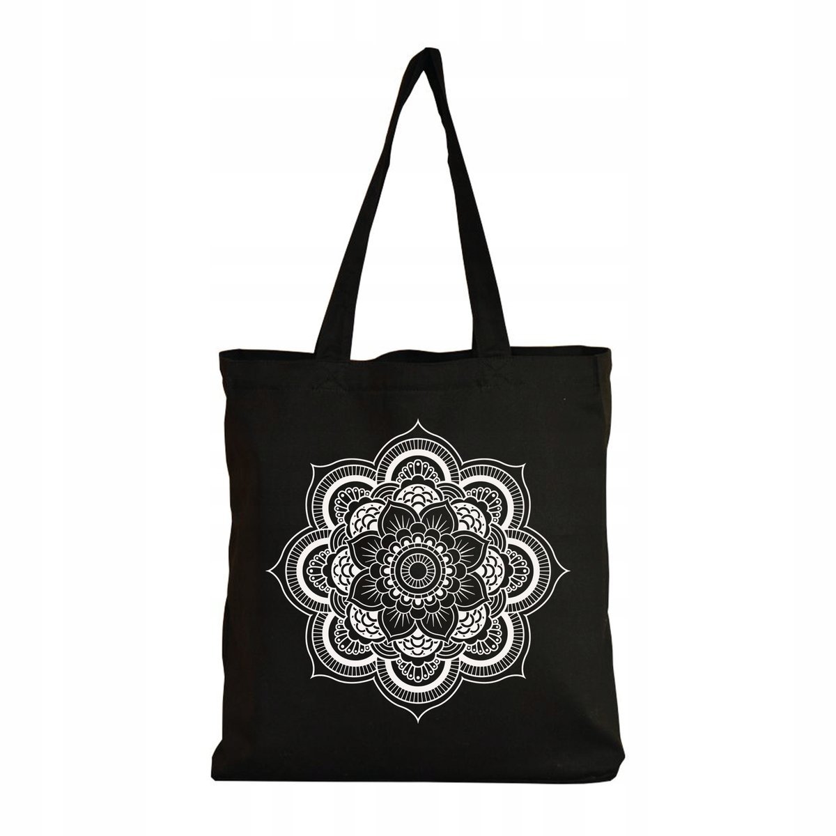Torebka Ekologiczna Torba bawełniana Shopper ZAKUPY NA RAMIĘ Mandala Boho 5