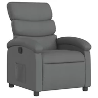 Fotele - Fotel z funkcją odchylania, 135°, ciemnoszary, 70x - miniaturka - grafika 1