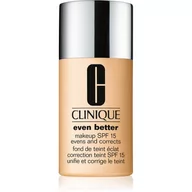 Podkłady do twarzy - Clinique Even Better podkład korygujący SPF 15 odcień WN 56 Cashew 30 ml - miniaturka - grafika 1