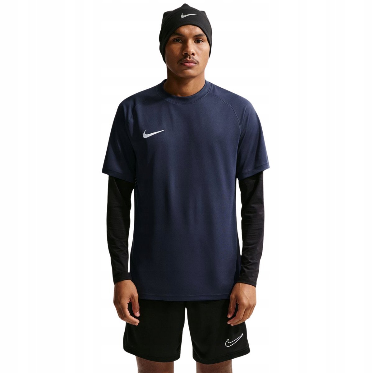 Koszulka męska Nike Park VIII Dri-Fit t-shirt sportowy granatowy r.L
