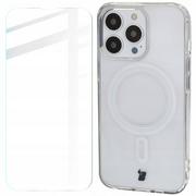 Etui i futerały do telefonów - Bizon Etui Case Pure MagSafe do Apple iPhone 13 Pro przezroczyste - miniaturka - grafika 1