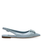 Baleriny - Baleriny GINO ROSSI AGORA-V1166-01-1 Niebieski - miniaturka - grafika 1