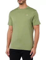 Koszulki męskie - FILA berloz t-shirt męski, khaki-zielony (Oil Green), XXL - miniaturka - grafika 1