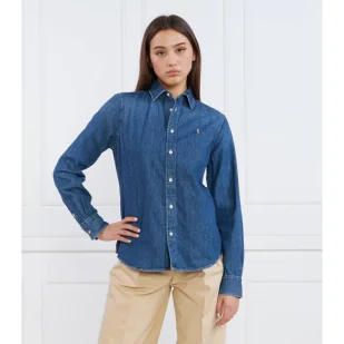 POLO RALPH LAUREN Koszula | Regular Fit - Koszule damskie - miniaturka - grafika 1