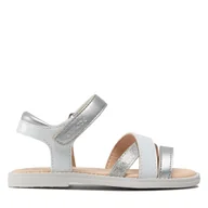 Buty dla dziewczynek - Sandały Geox J S.Karly G. D J5235D 002BJ C1000 M Srebrny - miniaturka - grafika 1