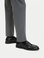 Półbuty męskie - Gino Rossi Mokasyny EO-PIETRO-01 125AM Czarny - miniaturka - grafika 1