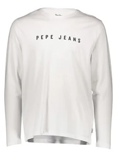 Pepe Jeans Koszulka w kolorze białym - Koszulki męskie - miniaturka - grafika 1