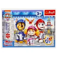 Puzzle - Puzzle 20 el. MiniMaxi Wesołe Pieski 21146 Trefl - miniaturka - grafika 1