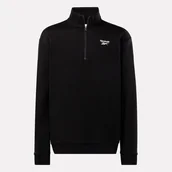 Bluzy męskie - Bluza męska Reebok Left Chest 100070404 czarna R.M - miniaturka - grafika 1