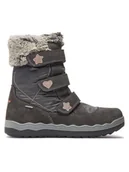 Buty dla dziewczynek - Primigi Śniegowce 6880200 D GORE-TEX Szary - miniaturka - grafika 1