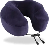 Akcesoria turystyczne - Cabeau Evolution Classic Memory Foam poduszka podróżna z pianki  granatowa - miniaturka - grafika 1