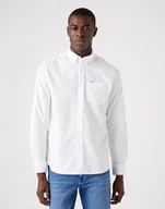 Koszule męskie - Męska koszula Wrangler LS 1 PKT BUTTON DOWN SHIRT S - miniaturka - grafika 1