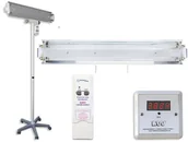 Urządzenia medyczne - Ultra-viol Sp.j NBV-2x30PLW RC lampa bakteriobójcza bezpośredniego działania mobilna z licznikiem LED i pilotem NBV 2x30 PLW RC - miniaturka - grafika 1