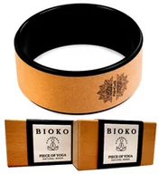 Pozostały sprzęt i akcesoria do ćwiczeń - Kółko Do Jogi Spokey + Kostki Do Jogi Drewniane 2Szt Bioko - miniaturka - grafika 1