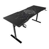 Biurka gamingowe - Biurko COBRA XL-Mate CRF160 Czarny - miniaturka - grafika 1