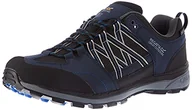 Buty trekkingowe męskie - Regatta Męskie buty trekkingowe Samaris Ii Low' wodoodporne oddychające lekkie wytrzymałe karbonowa podeszwa gumowa na palce, Granatowy morski niebieski - 38 EU - miniaturka - grafika 1