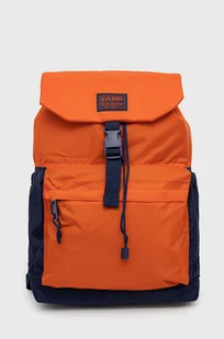 Superdry plecak męski kolor pomarańczowy duży gładki - Plecaki - miniaturka - grafika 1