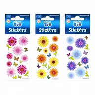 Dekoratorstwo - Sticker Boo Naklejki Sticker BOO silver kwiaty II - miniaturka - grafika 1