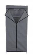 Szafy - SZAFA TEKSTYLNA MATERIAŁOWA PÓŁKA 70x45x155 SZARA - miniaturka - grafika 1
