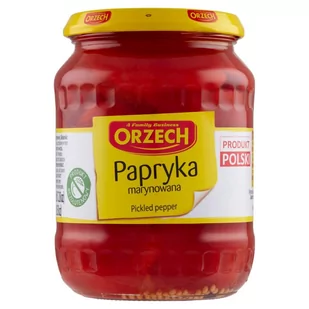 Orzech Papryka marynowana 660 g - Pasztet i przetwory mięsne - miniaturka - grafika 1
