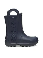 Kalosze damskie - Crocs Kalosze Handle It Rain Boot 210956 Granatowy - miniaturka - grafika 1