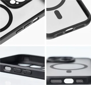 OEM Futerał FULL MATTE MAG COVER kompatybilny z MagSafe do IPHONE 11 Pro Max czarny - Etui i futerały do telefonów - miniaturka - grafika 1