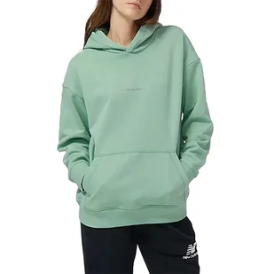 Bluza New Balance WT23554SAE - zielona - Bluzy sportowe damskie - miniaturka - grafika 1