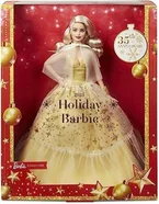 "Lalka Świąteczna Barbie Signature Hjx08 - Prezent Sezonowy!"