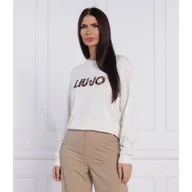 Swetry damskie - Liu Jo Sweter | Regular Fit | z dodatkiem wełny i kaszmiru - miniaturka - grafika 1