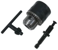 Wiertła - Głowica Do Wiertarki Adapter Hex + Kluczyk 3/8" - miniaturka - grafika 1