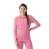 Bluzy narciarskie - Bluza damska Smartwool Classic Thermal Merino Base Layer 1/4 Zip Boxed - miniaturka - grafika 1