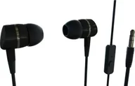 Słuchawki - Vivanco headset Smartsound, black 38009 - miniaturka - grafika 1
