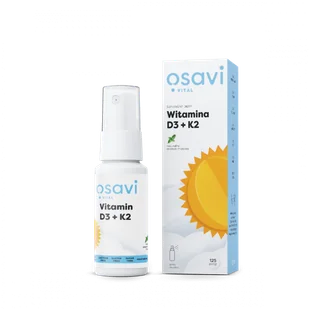 OSAVI Witamina D3 + K2 Spray 25ml - Witaminy i minerały - miniaturka - grafika 1