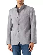 Marynarki męskie - bugatti Męska marynarka 399633-39270, niebieska-360, regularna, niebieski-360, 52 - miniaturka - grafika 1