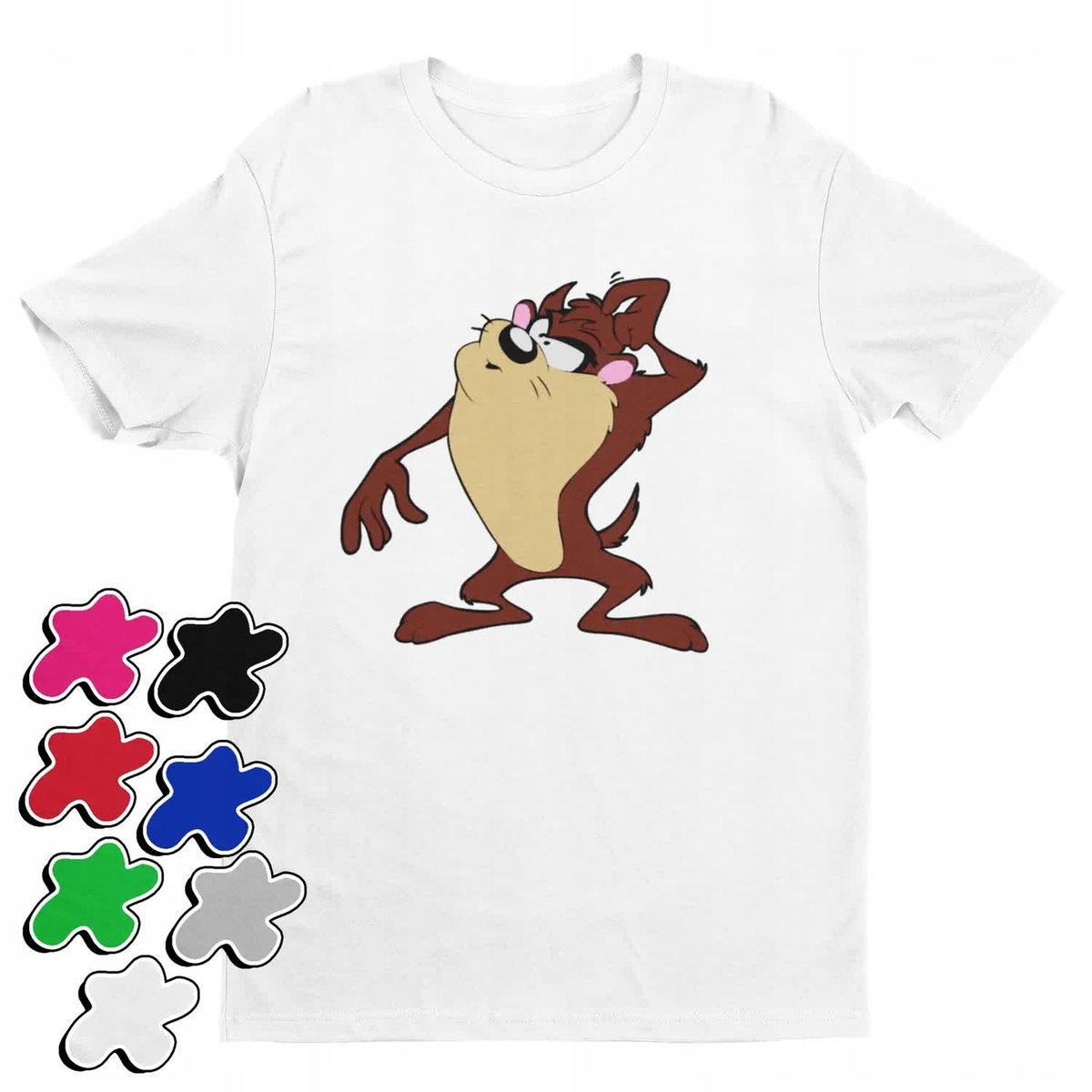 Koszulka Dziecięca Z Nadrukiem Looney Diabeł Tasmański Taz -L 146-152