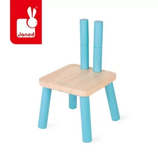 Janod Janod -Drewniane progresywne krzesełko 18 m+, Janod - Krzesełka i taborety dla dzieci - miniaturka - grafika 1