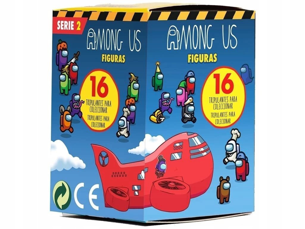 BIZAK - Among us s2-Pack 1 pudełko niespodzianki Lalki i figurki, wielokol