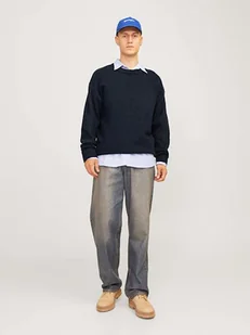 Jack & Jones Sweter w kolorze granatowym - Swetry męskie - miniaturka - grafika 1