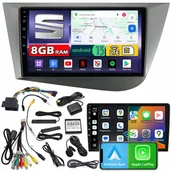 Radia samochodowe - Radio samochodowe NCS ZQ9 SEAT LEON 2 II 2004-2012 Android 8GB LTE - miniaturka - grafika 1