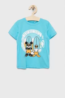 Koszulki dla dziewczynek - Name it t-shirt dziecięcy x Disney z nadrukiem - - grafika 1