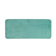Dywaniki łazienkowe - Turkusowy dywanik łazienkowy 50x120 cm Vitamine – douceur d'intérieur - miniaturka - grafika 1