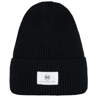 Buff Drisk Knitted Hat Beanie 1323309991000, Kobieta/Mężczyzna, Czapka, Czarny - Czapki męskie - miniaturka - grafika 1