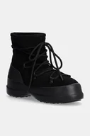 Śniegowce damskie - Moon Boot śniegowce zamszowe MB LUNA BOOT SUEDE kolor czarny 80D2480030 N001 - miniaturka - grafika 1