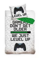 Pościel - Carbotex, Komplet pościeli bawełnianej Gamer, 140x200 cm + 70x90 cm - miniaturka - grafika 1