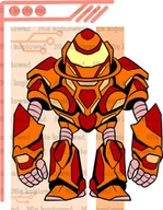 Pasmanteria - Naprasowanka Robot mecha  golem 15 - miniaturka - grafika 1