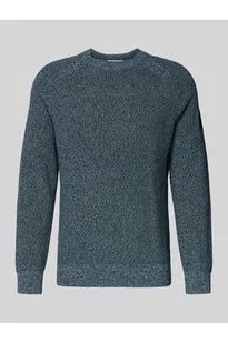 Sweter z dzianiny o kroju regular fit z czystej bawełny - Tom Tailor Denim - Swetry męskie - miniaturka - grafika 1